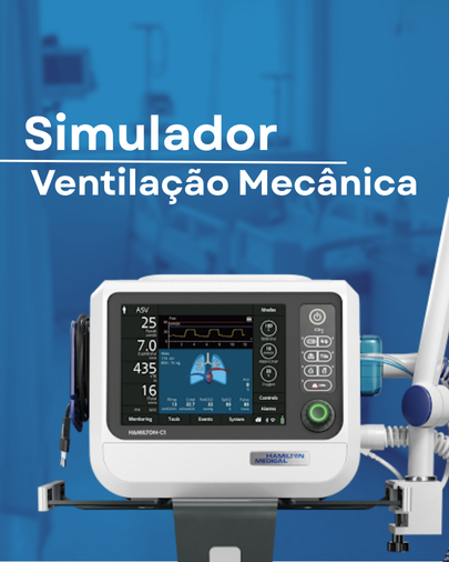 simulador de ventilação mecânica