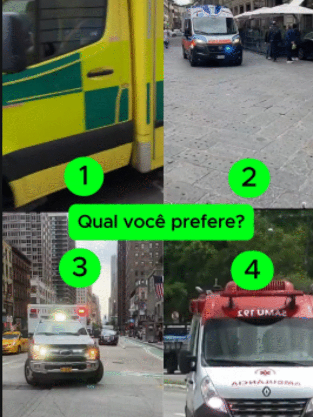 Tipos de ambulância