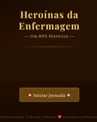 Desafio RPG da Enfermagem – Gratuito e Online