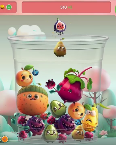 Faça uma salada de frutas saudável. Jogo Gratuito e Online.